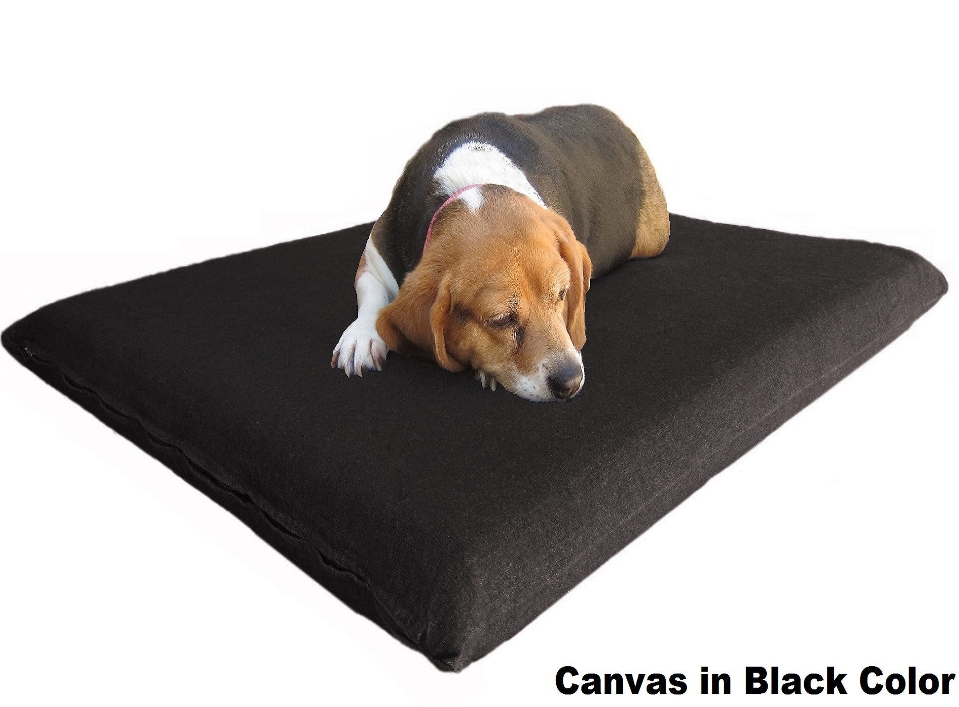 3" Memory Foam Pad Bed with 2 Layer Covers - 2 Sizes in 12 Colors