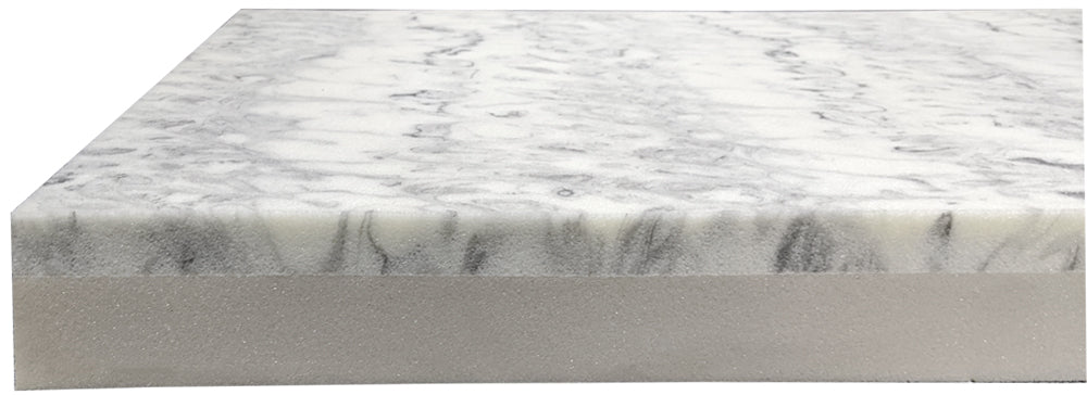 3 Inch. Memory Foam Platform Replacement  Pad Cushion - 6 sizes