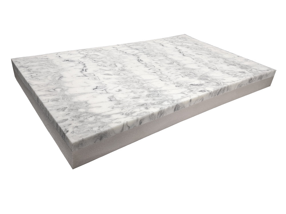 3" Memory Foam Pad Bed with 2 Layer Covers - 2 Sizes in 12 Colors
