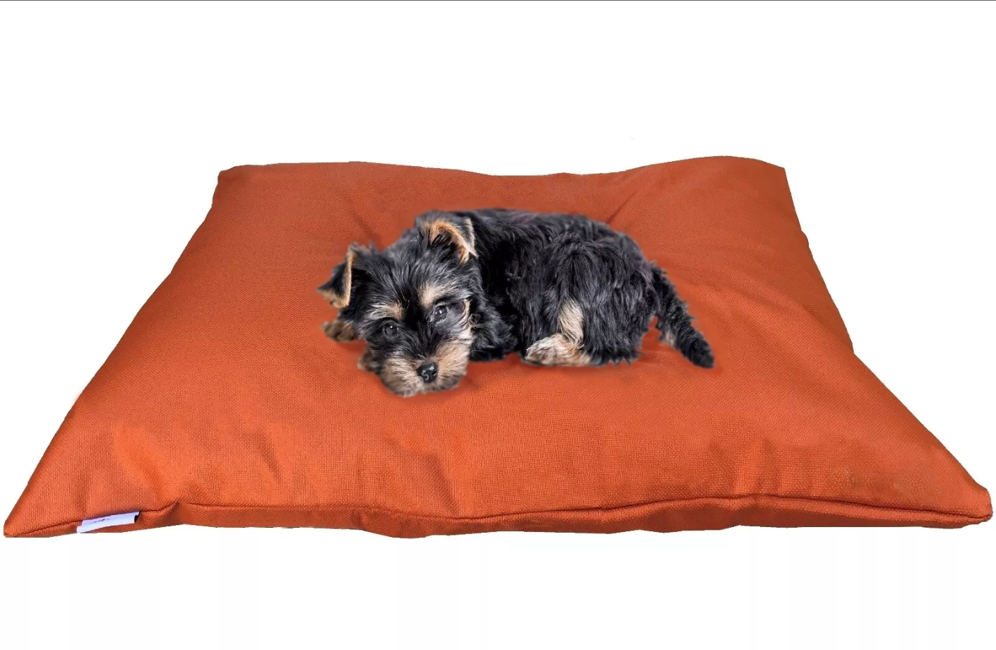 Durable Comfort Micro-Cushion Memory Foam Pet Dog Pillow Bed with Waterproof Liner + External Cover for S,M,L Dogs- Complete Set (2 Sizes, 14 Colors)