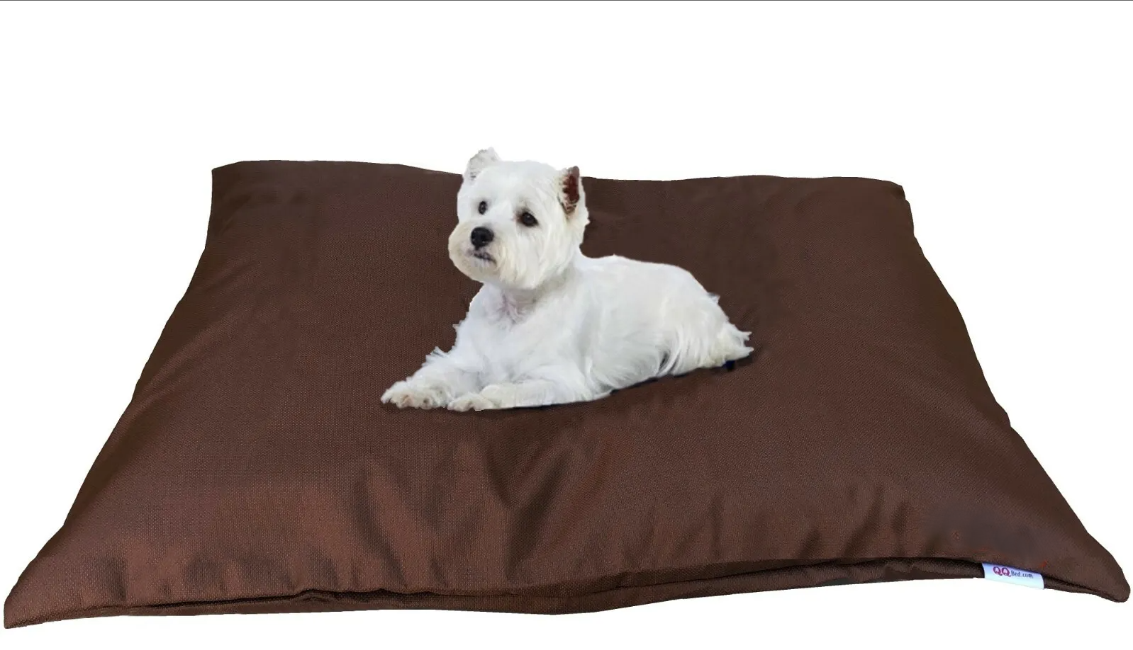 Durable Comfort Micro-Cushion Memory Foam Pet Dog Pillow Bed with Waterproof Liner + External Cover for S,M,L Dogs- Complete Set (2 Sizes, 14 Colors)