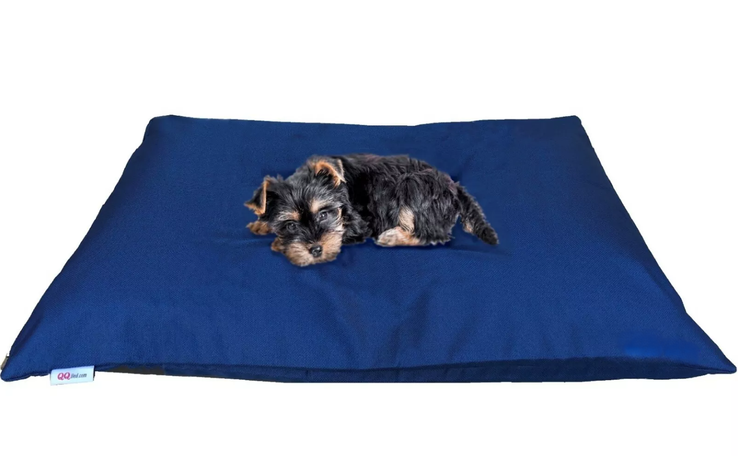 Durable Comfort Micro-Cushion Memory Foam Pet Dog Pillow Bed with Waterproof Liner + External Cover for S,M,L Dogs- Complete Set (2 Sizes, 14 Colors)