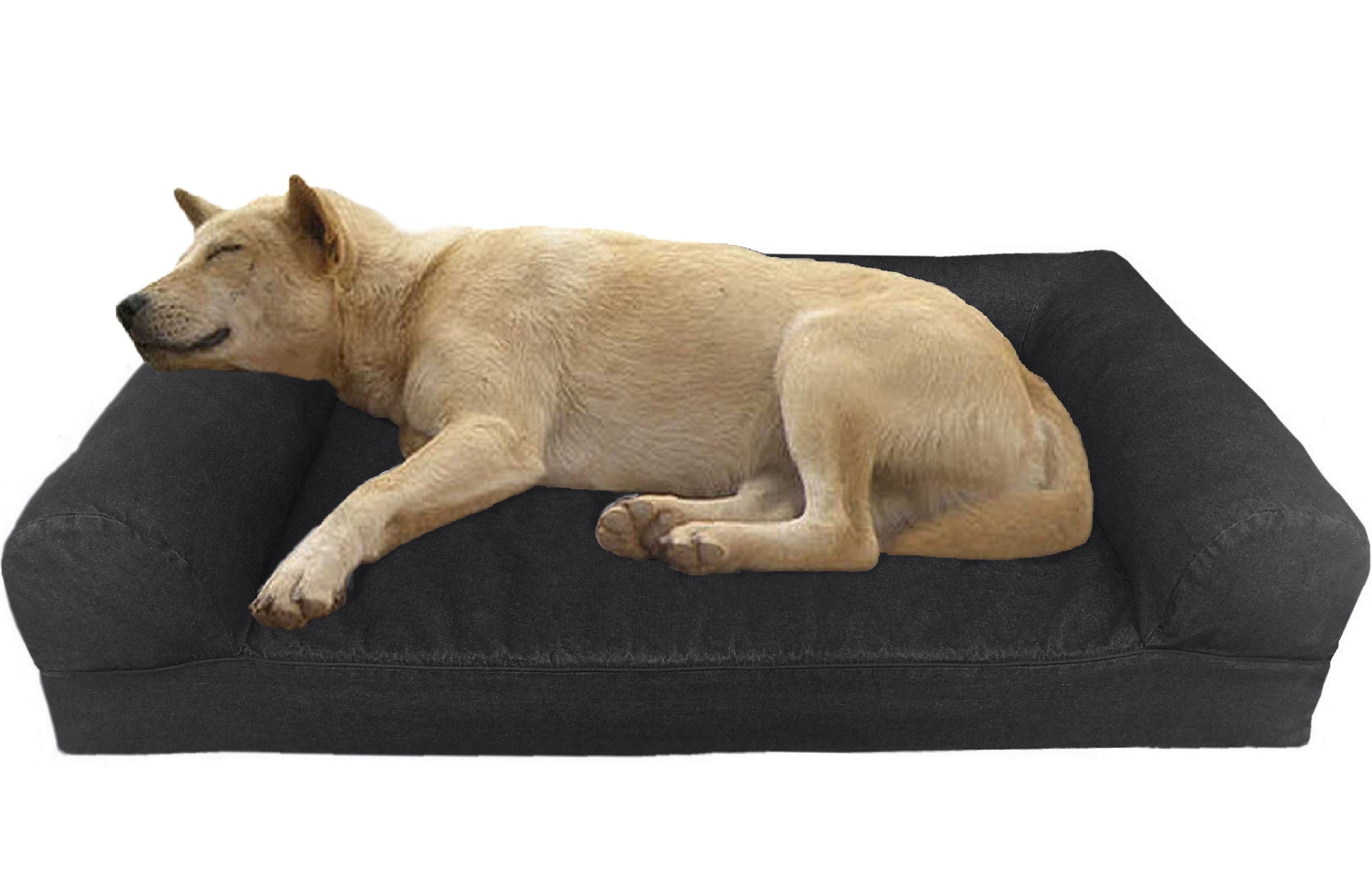 Premium Orthopedic Gel Memory Foam Pet Sofa Bed  - 2 Sizes in 3 Colors