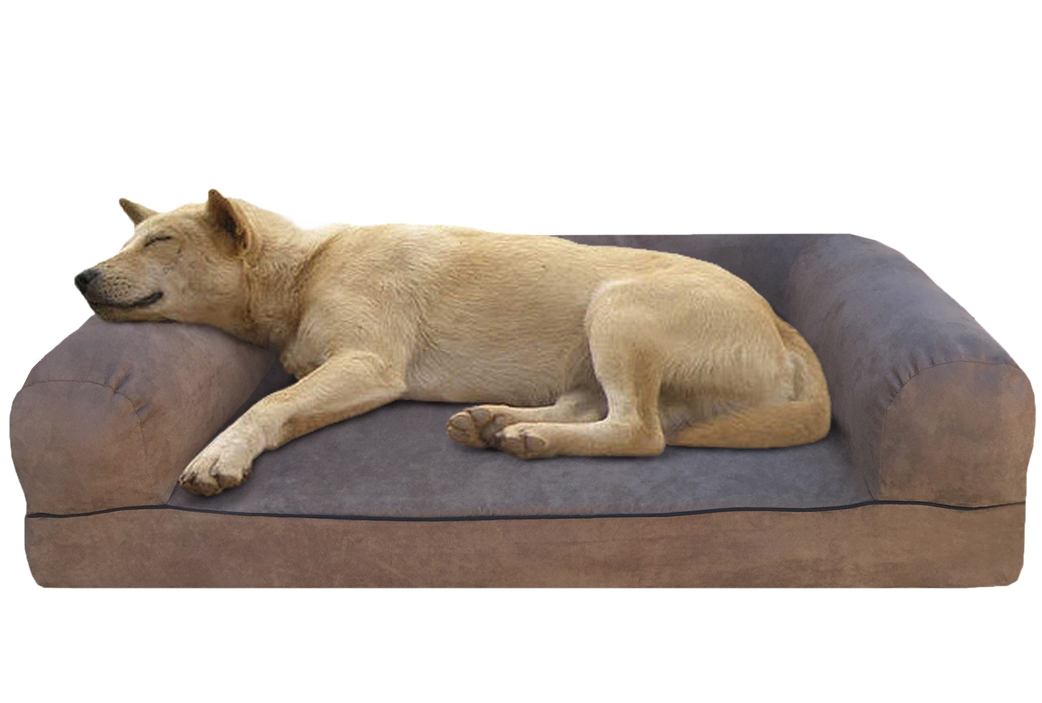 Premium Orthopedic Gel Memory Foam Pet Sofa Bed  - 2 Sizes in 3 Colors