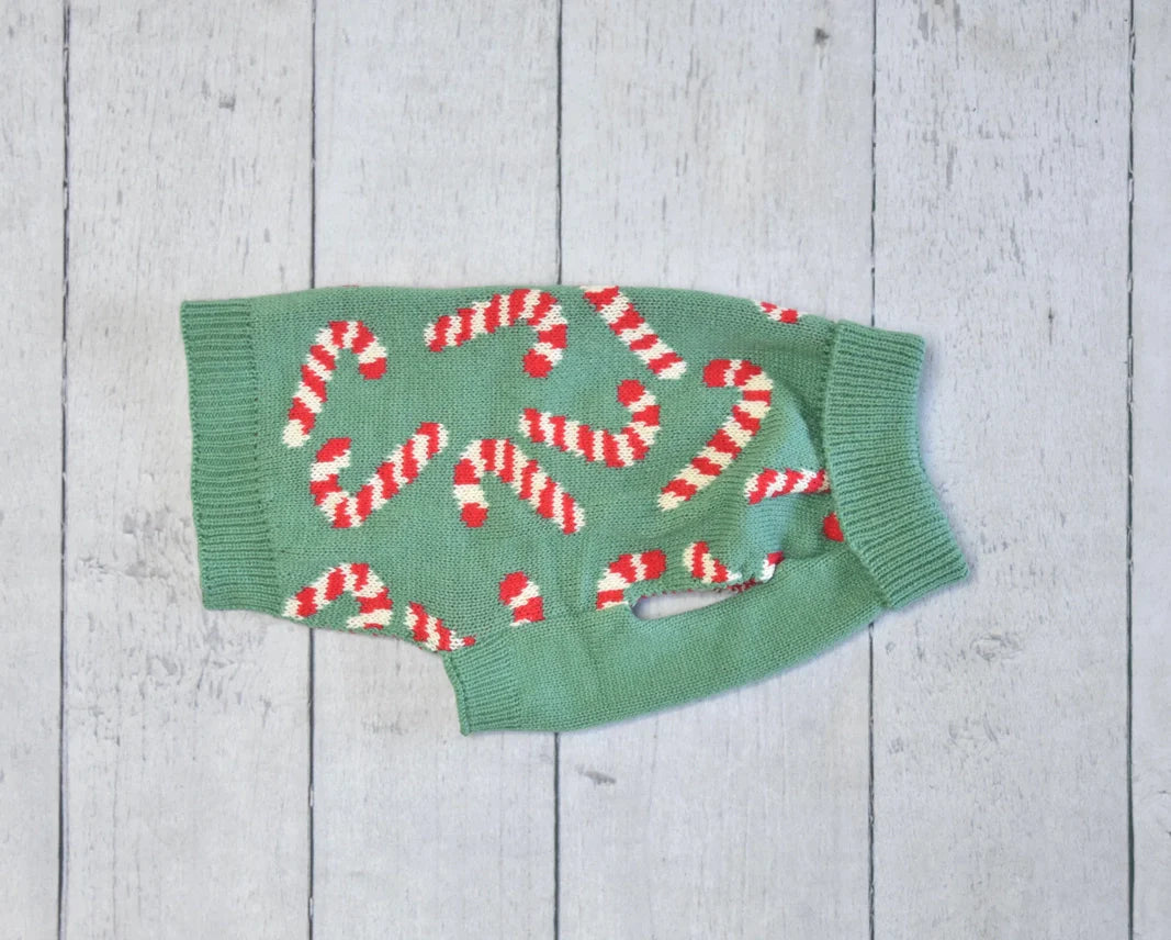 Candy Cane Sweater